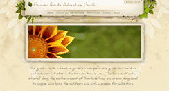 Desktop Screenshot of gardenrouteadventureguide.com
